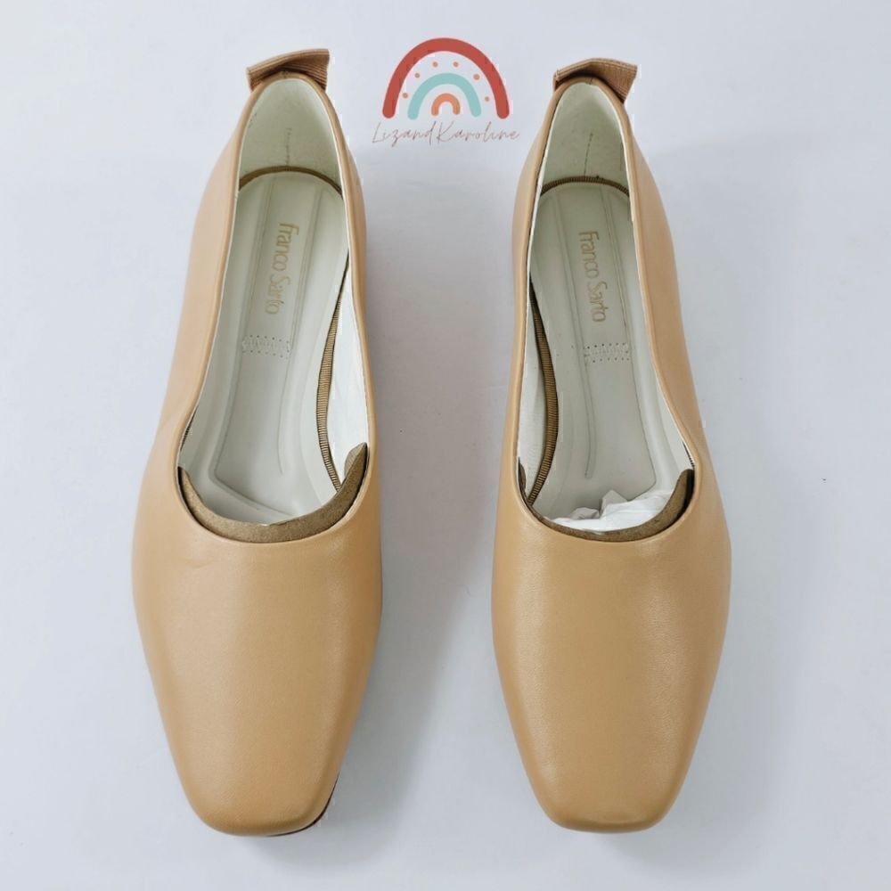 New! Franco Sarto Vana Leather Ballet Flat - Picture 7 of 13